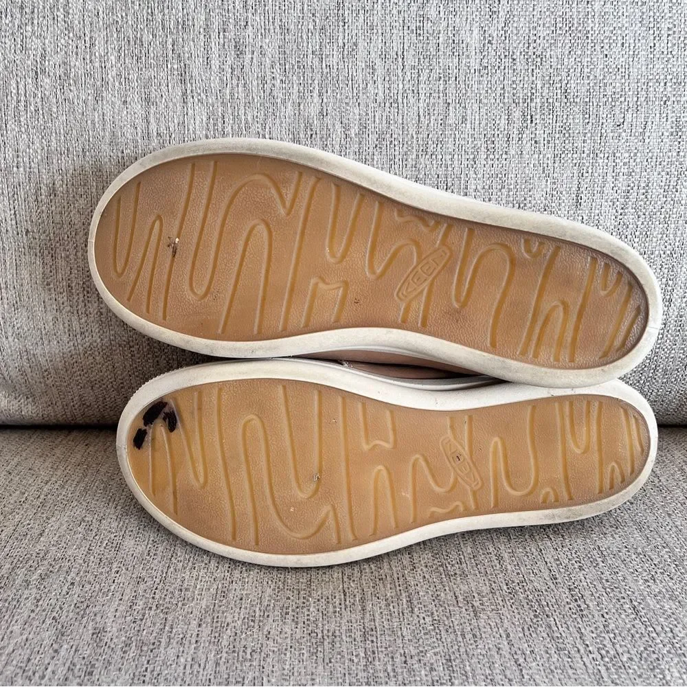 KEEN Lorelai II Slip-On Tan/Brick Dust Casual Shoes Size 8